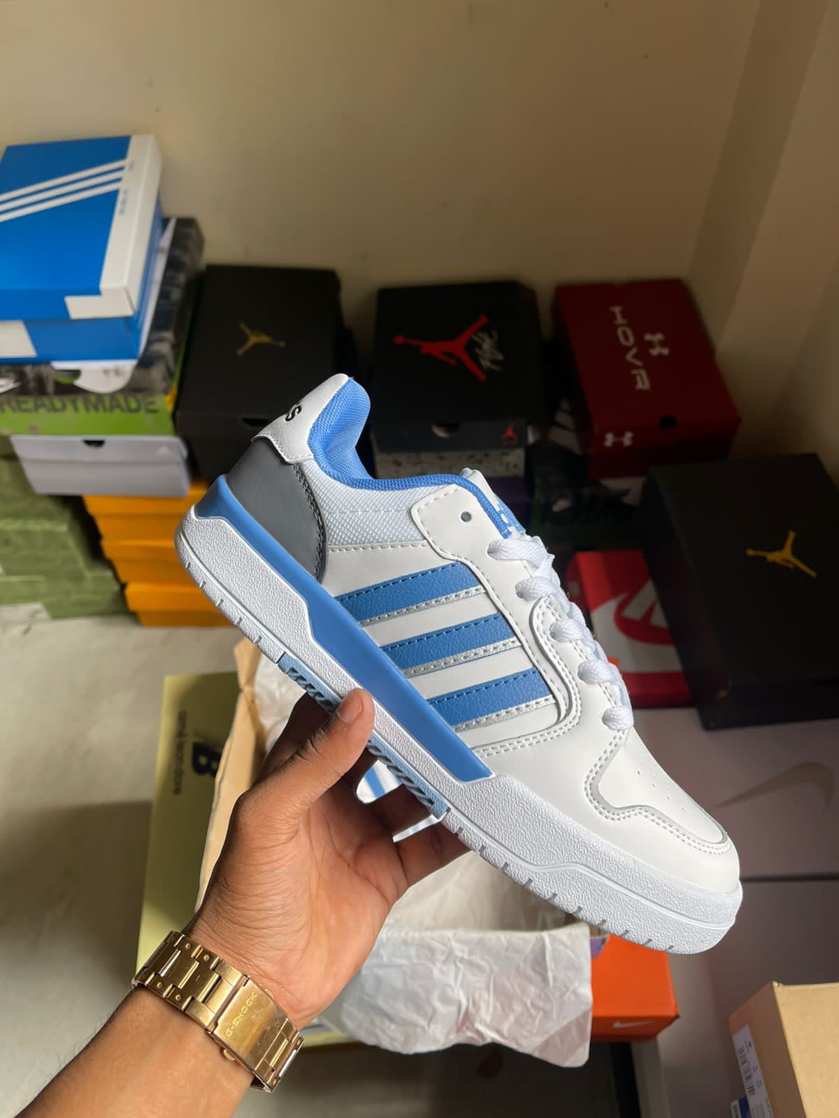 Adidas neo shoes outlet blue