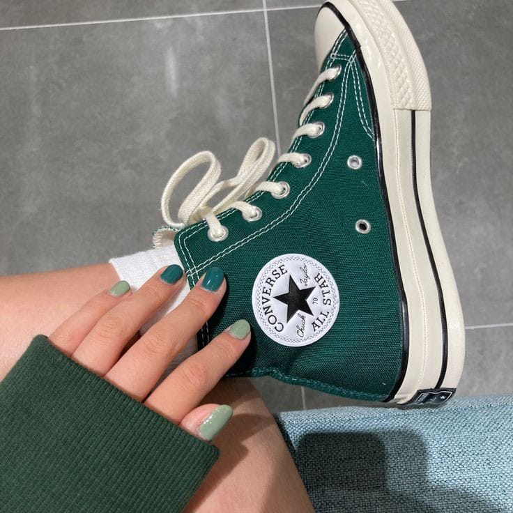 Converse Chuck Taylor 70 All Star First copy shoe (Green)