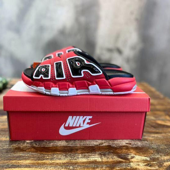 NIKE UPTEMPO SLIDE First Copy Slipper Red 2024 dashingboot